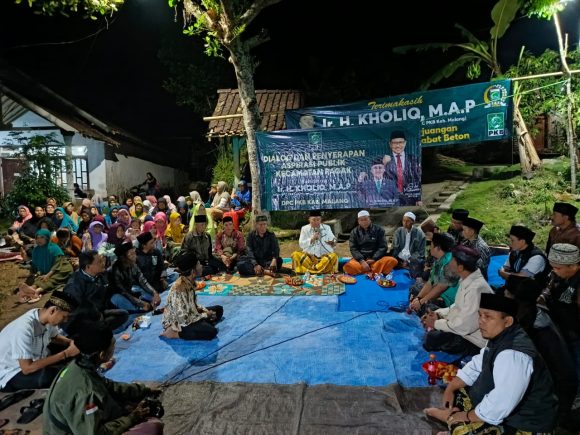 Ketua DPC PKB Malang Gelar Dialog & Tasyakuran Bersama Warga Sempol
