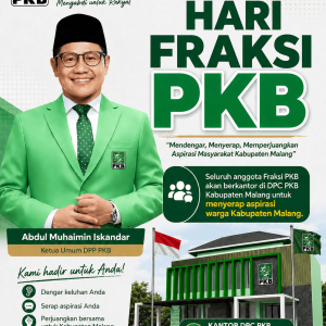 Setiap Jumat, Fraksi PKB Kabupaten Malang Buka Layanan Aspirasi di Kantor DPC PKB